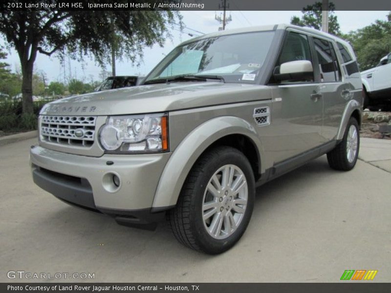 Ipanema Sand Metallic / Almond/Nutmeg 2012 Land Rover LR4 HSE