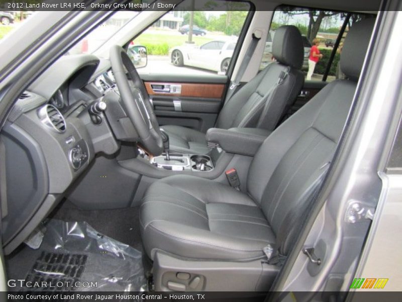 Orkney Grey Metallic / Ebony 2012 Land Rover LR4 HSE