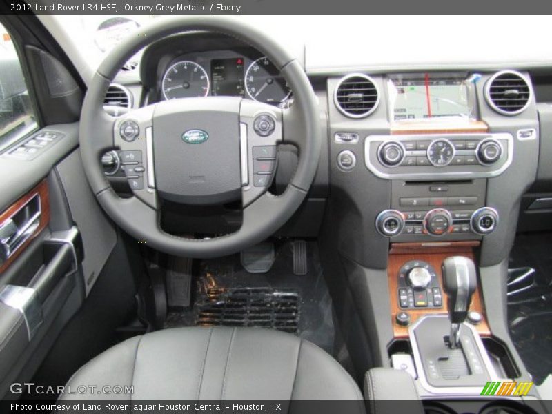Orkney Grey Metallic / Ebony 2012 Land Rover LR4 HSE