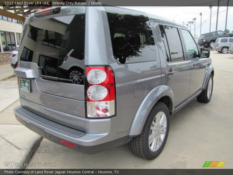 Orkney Grey Metallic / Ebony 2012 Land Rover LR4 HSE