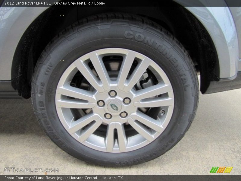Orkney Grey Metallic / Ebony 2012 Land Rover LR4 HSE