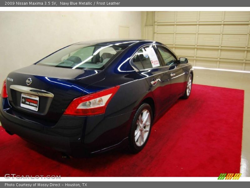 Navy Blue Metallic / Frost Leather 2009 Nissan Maxima 3.5 SV