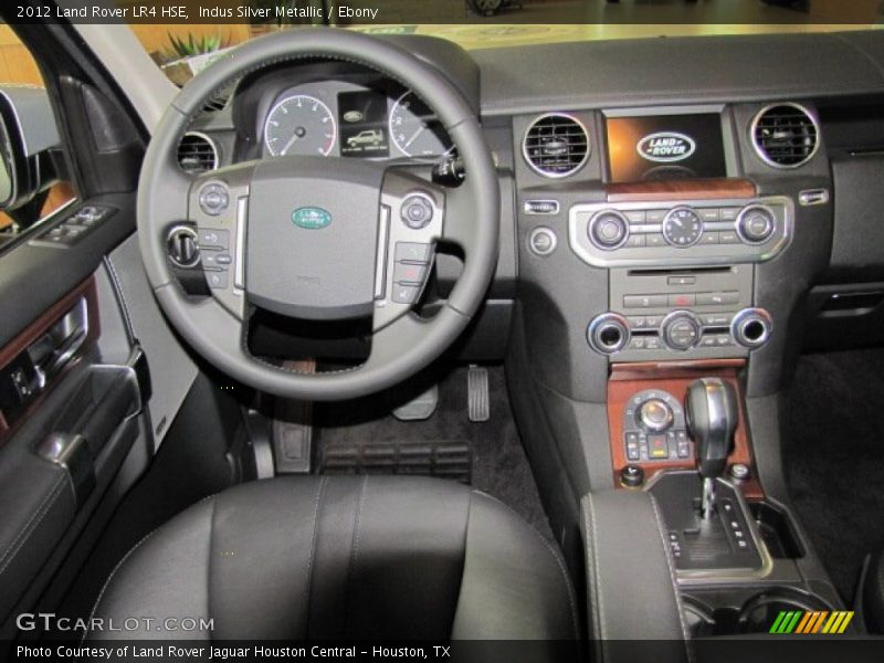 Indus Silver Metallic / Ebony 2012 Land Rover LR4 HSE
