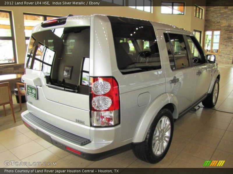 Indus Silver Metallic / Ebony 2012 Land Rover LR4 HSE