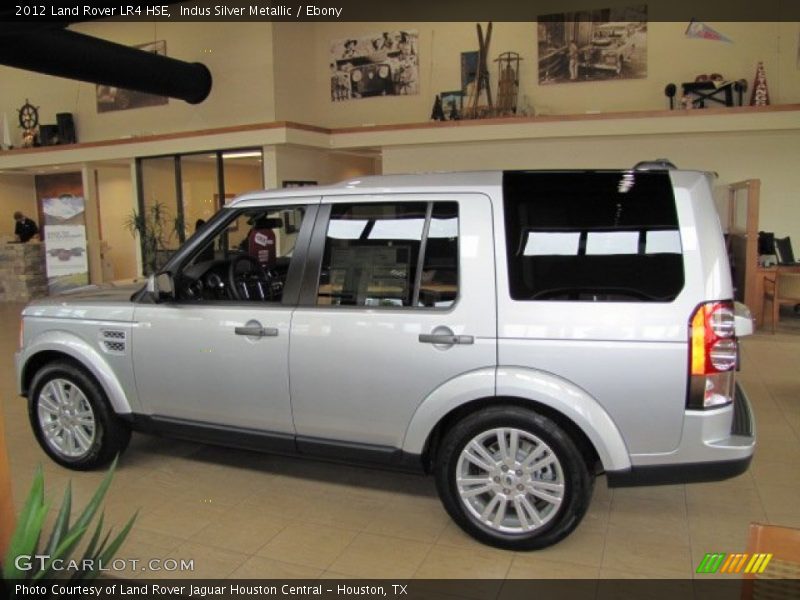 Indus Silver Metallic / Ebony 2012 Land Rover LR4 HSE