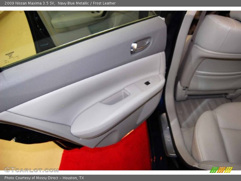 Navy Blue Metallic / Frost Leather 2009 Nissan Maxima 3.5 SV
