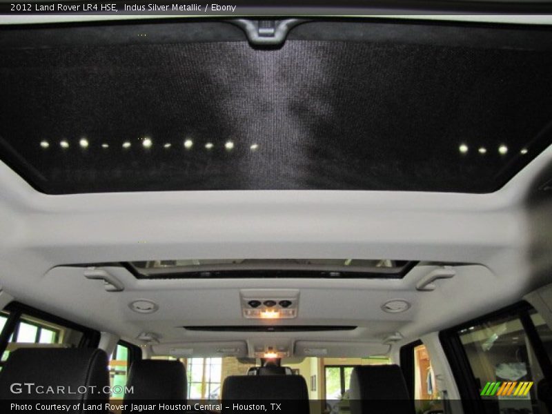 Indus Silver Metallic / Ebony 2012 Land Rover LR4 HSE