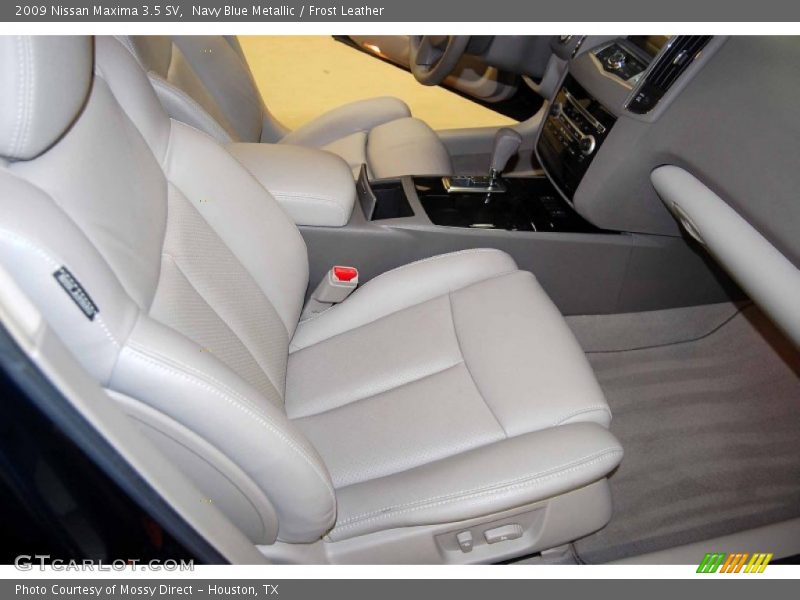 Navy Blue Metallic / Frost Leather 2009 Nissan Maxima 3.5 SV
