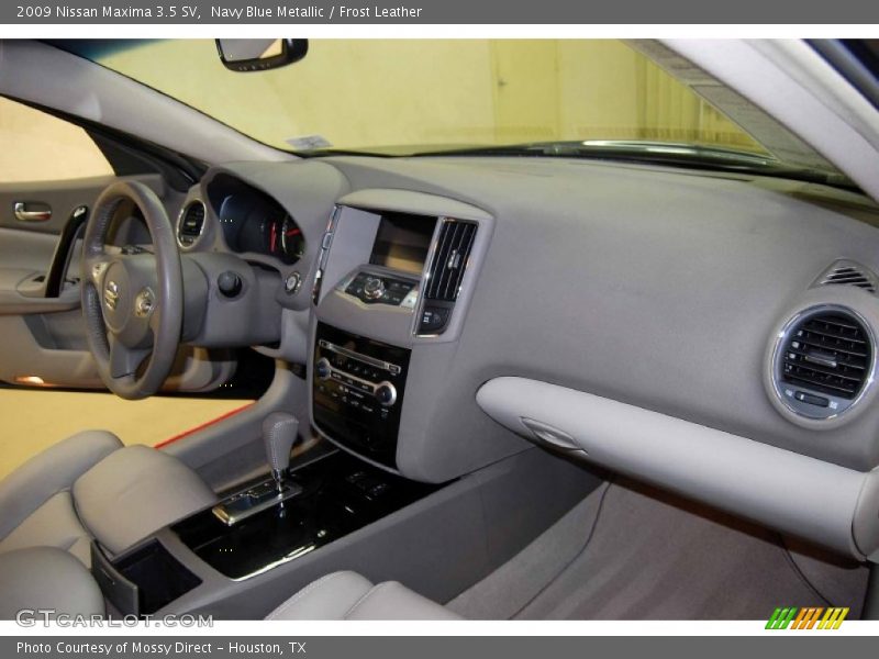 Navy Blue Metallic / Frost Leather 2009 Nissan Maxima 3.5 SV