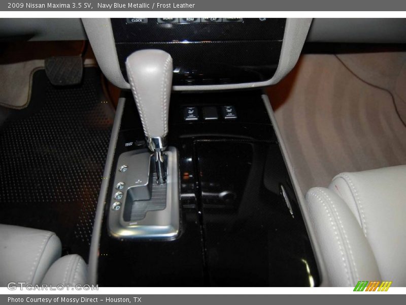 Navy Blue Metallic / Frost Leather 2009 Nissan Maxima 3.5 SV