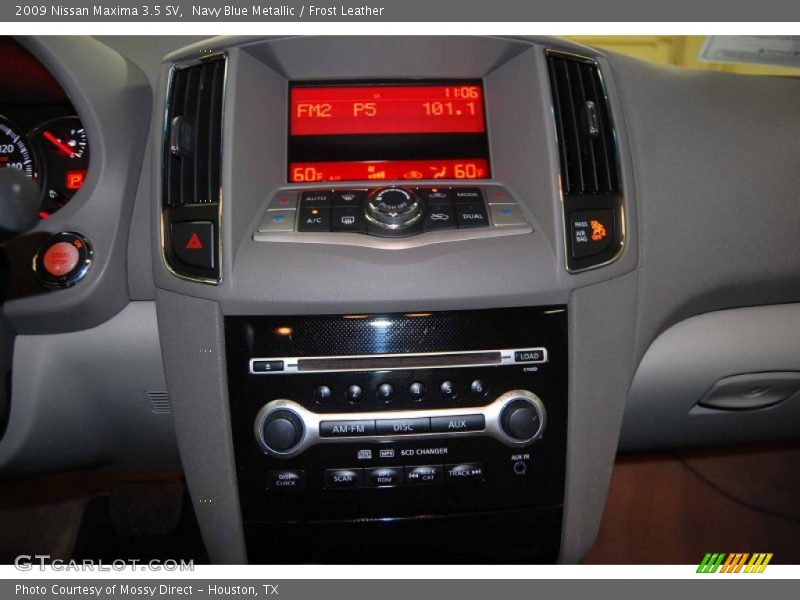 Navy Blue Metallic / Frost Leather 2009 Nissan Maxima 3.5 SV