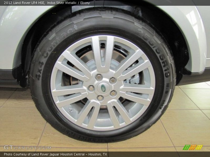 Indus Silver Metallic / Ebony 2012 Land Rover LR4 HSE