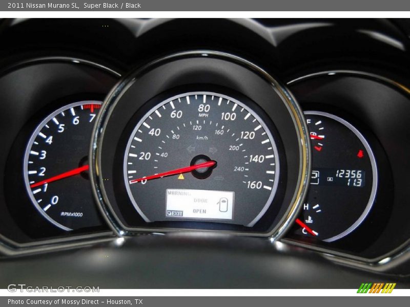 Super Black / Black 2011 Nissan Murano SL