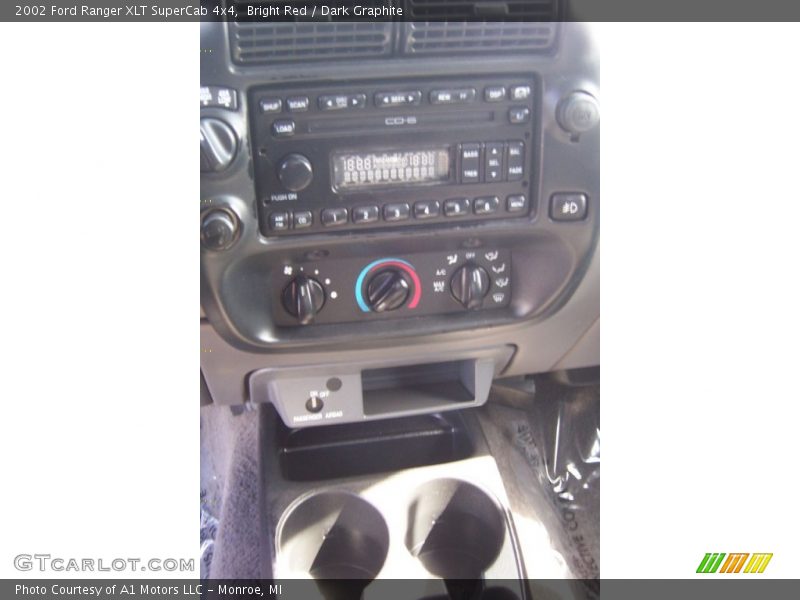 Bright Red / Dark Graphite 2002 Ford Ranger XLT SuperCab 4x4