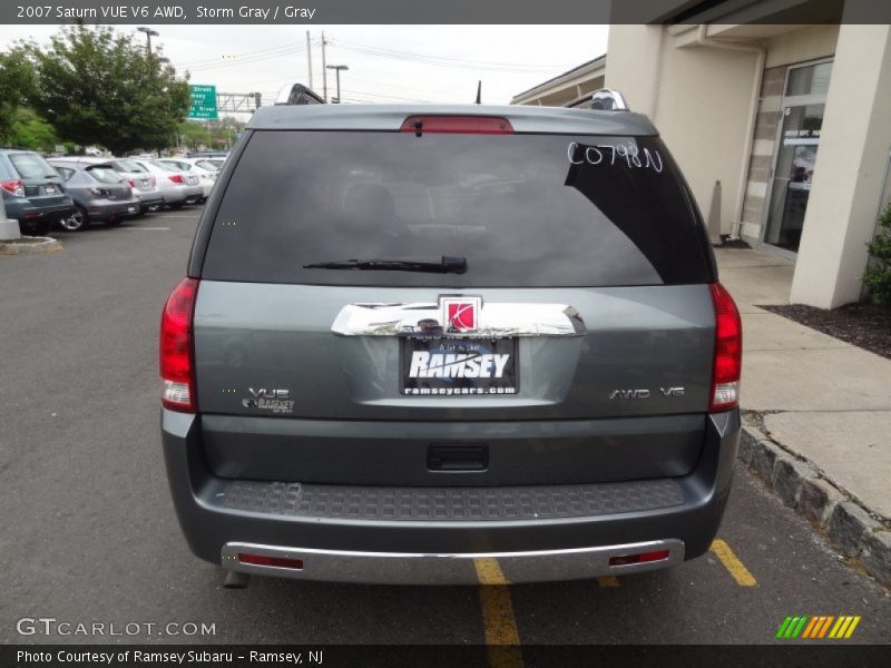Storm Gray / Gray 2007 Saturn VUE V6 AWD