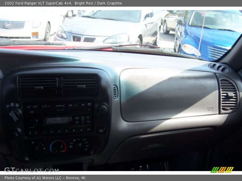 Bright Red / Dark Graphite 2002 Ford Ranger XLT SuperCab 4x4