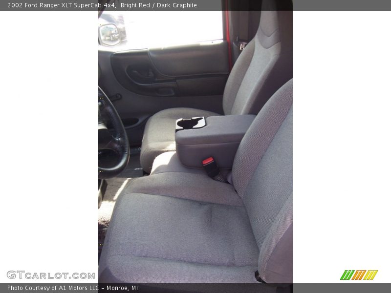 Bright Red / Dark Graphite 2002 Ford Ranger XLT SuperCab 4x4