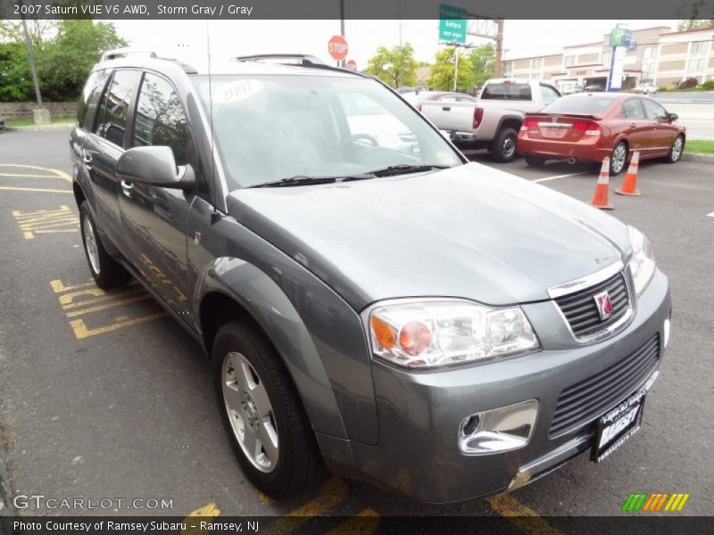 Storm Gray / Gray 2007 Saturn VUE V6 AWD