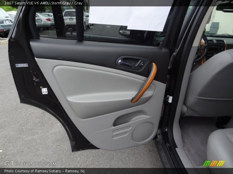 Storm Gray / Gray 2007 Saturn VUE V6 AWD