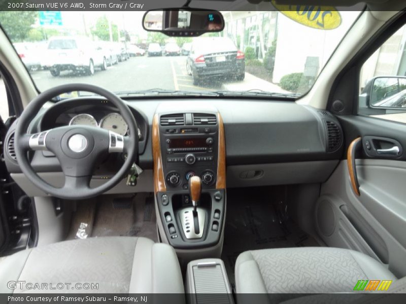 Storm Gray / Gray 2007 Saturn VUE V6 AWD
