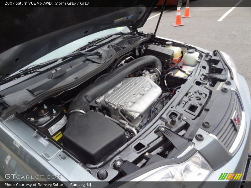 Storm Gray / Gray 2007 Saturn VUE V6 AWD
