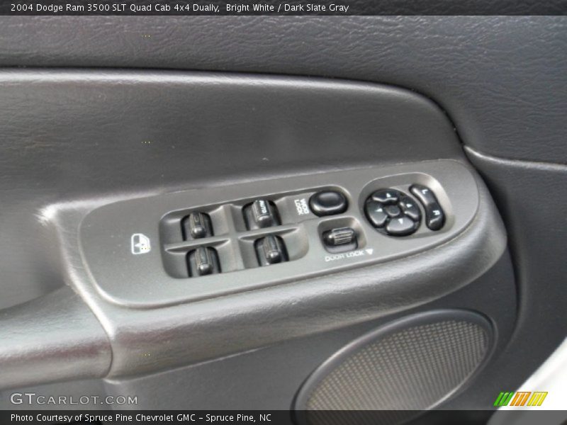 Bright White / Dark Slate Gray 2004 Dodge Ram 3500 SLT Quad Cab 4x4 Dually