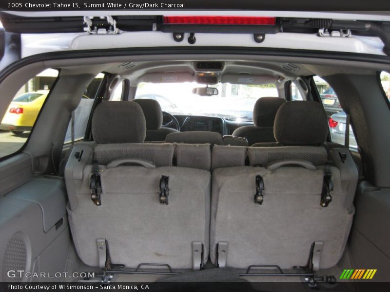 Summit White / Gray/Dark Charcoal 2005 Chevrolet Tahoe LS