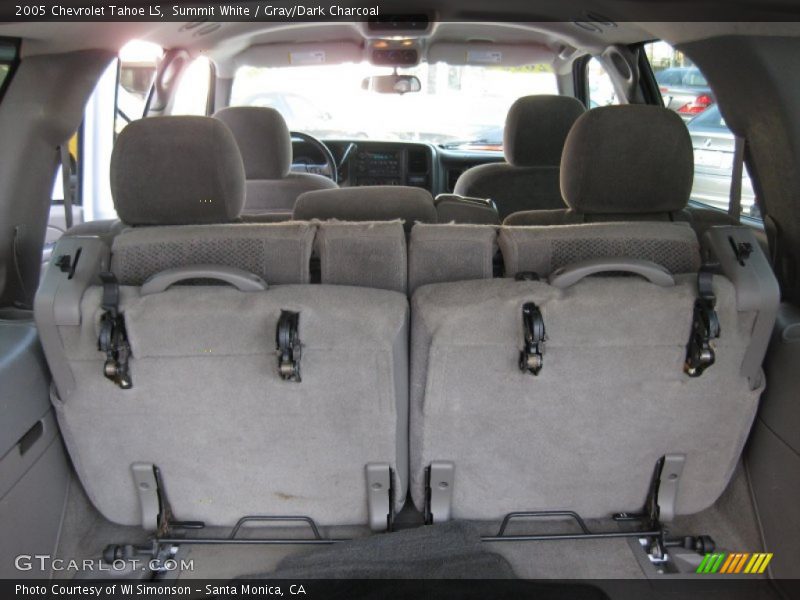 Summit White / Gray/Dark Charcoal 2005 Chevrolet Tahoe LS