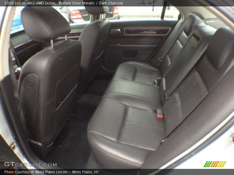 Brilliant Silver Metallic / Dark Charcoal 2009 Lincoln MKZ AWD Sedan