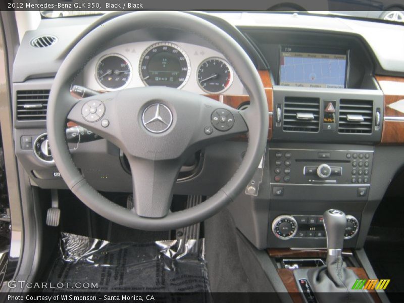 Black / Black 2012 Mercedes-Benz GLK 350