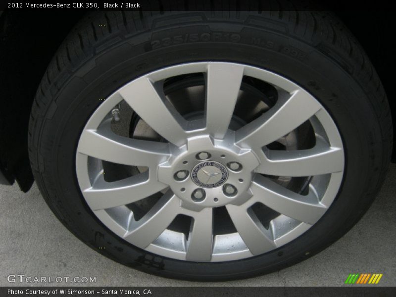 Black / Black 2012 Mercedes-Benz GLK 350