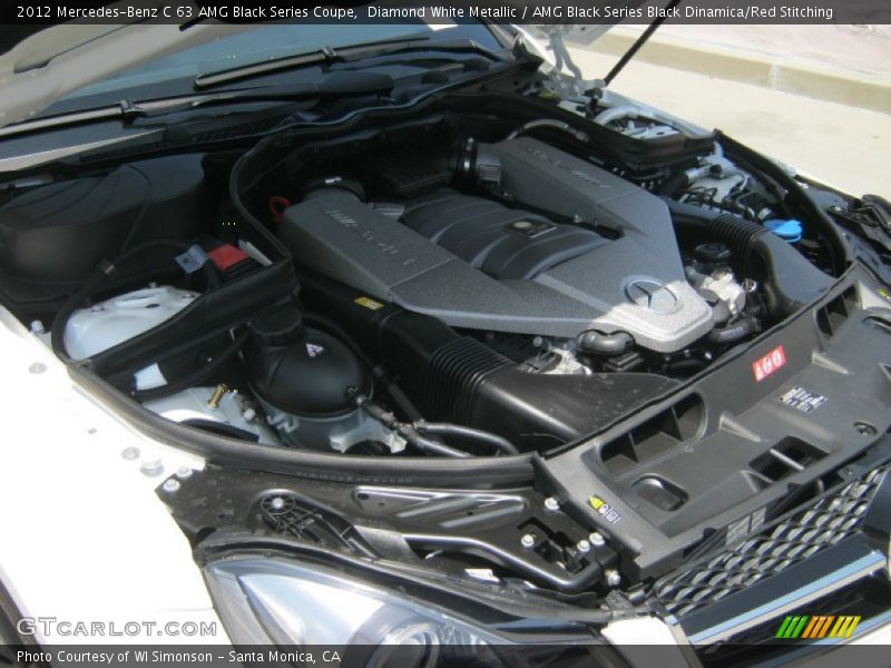  2012 C 63 AMG Black Series Coupe Engine - 6.3 Liter AMG DOHC 32-Valve VVT V8