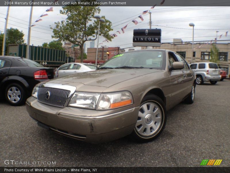 Gold Ash Metallic / Medium Parchment 2004 Mercury Grand Marquis LS