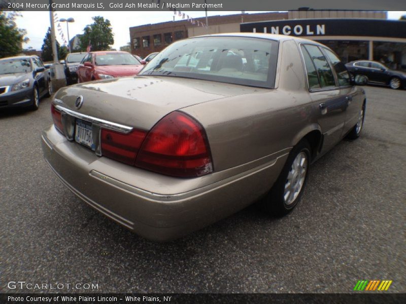 Gold Ash Metallic / Medium Parchment 2004 Mercury Grand Marquis LS