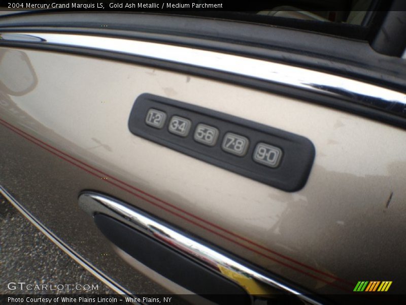 Gold Ash Metallic / Medium Parchment 2004 Mercury Grand Marquis LS