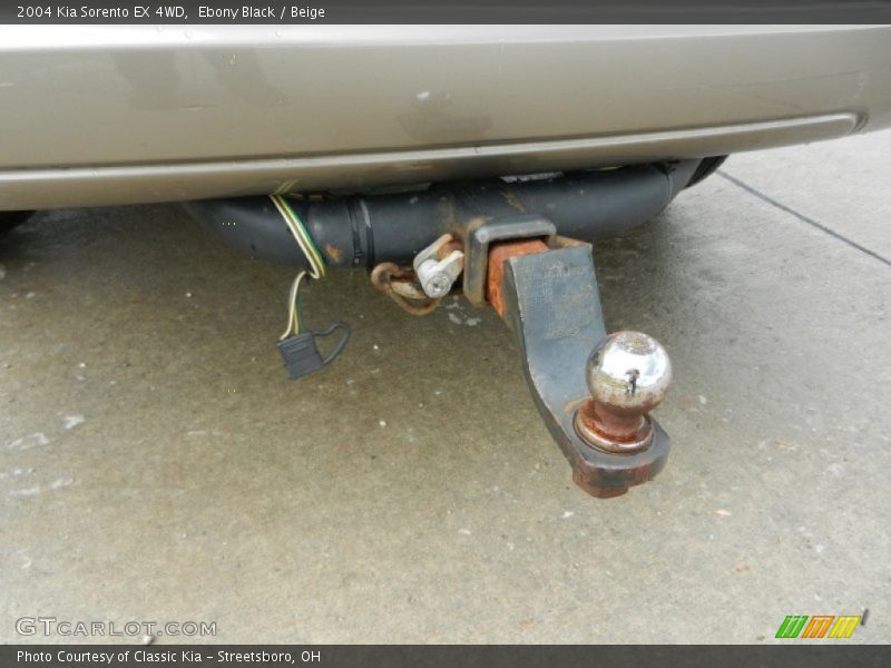 Ebony Black / Beige 2004 Kia Sorento EX 4WD