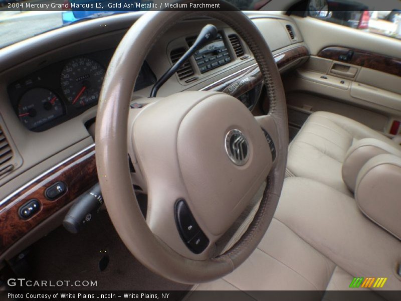 Gold Ash Metallic / Medium Parchment 2004 Mercury Grand Marquis LS