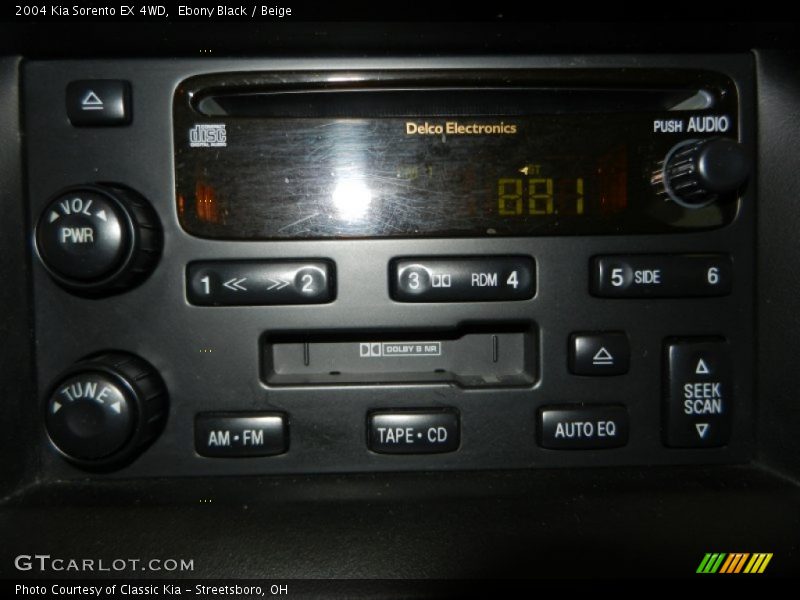 Ebony Black / Beige 2004 Kia Sorento EX 4WD