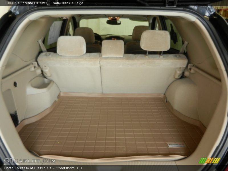 Ebony Black / Beige 2004 Kia Sorento EX 4WD