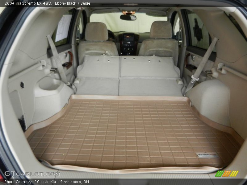 Ebony Black / Beige 2004 Kia Sorento EX 4WD