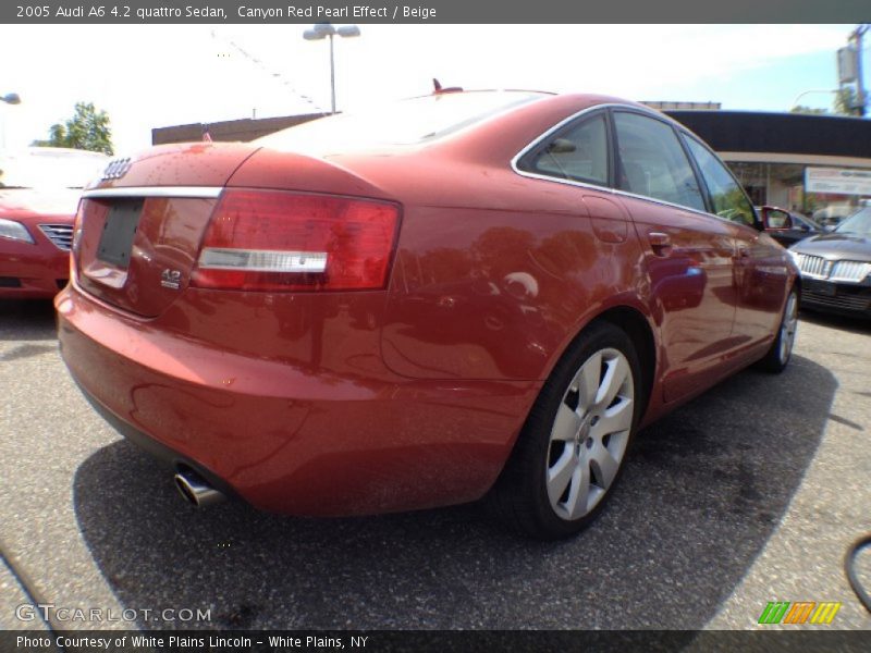  2005 A6 4.2 quattro Sedan Canyon Red Pearl Effect