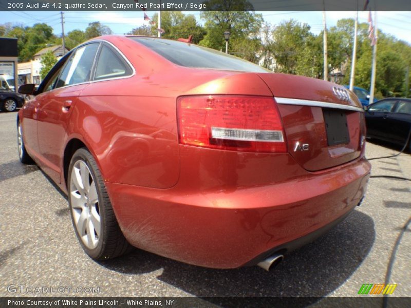  2005 A6 4.2 quattro Sedan Canyon Red Pearl Effect