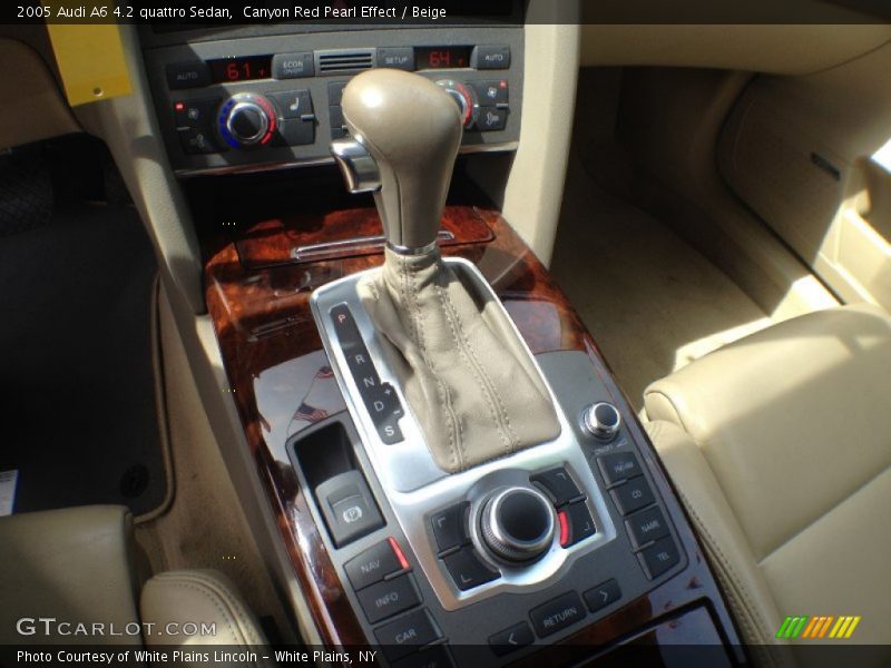  2005 A6 4.2 quattro Sedan 6 Speed Tiptronic Automatic Shifter