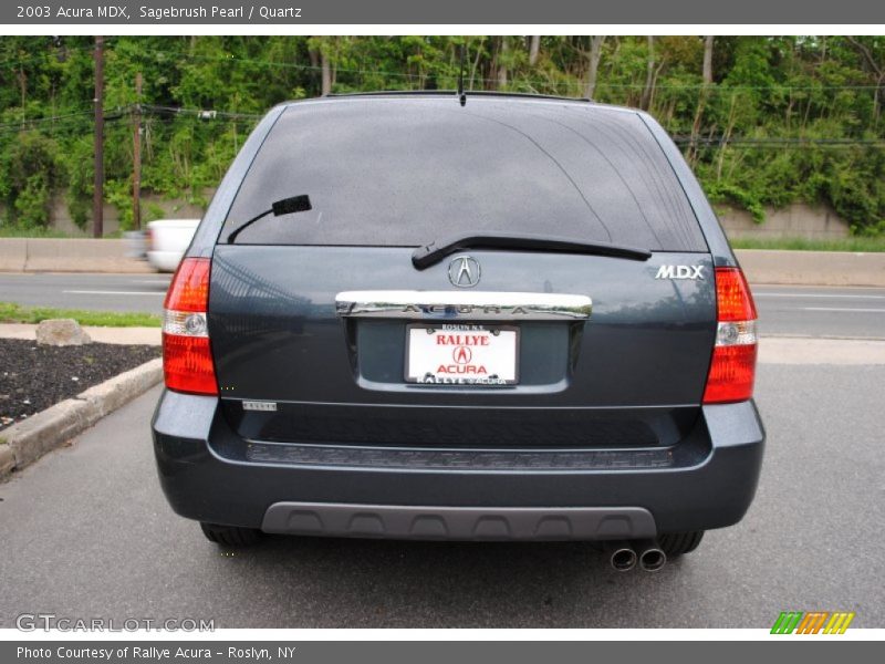 Sagebrush Pearl / Quartz 2003 Acura MDX