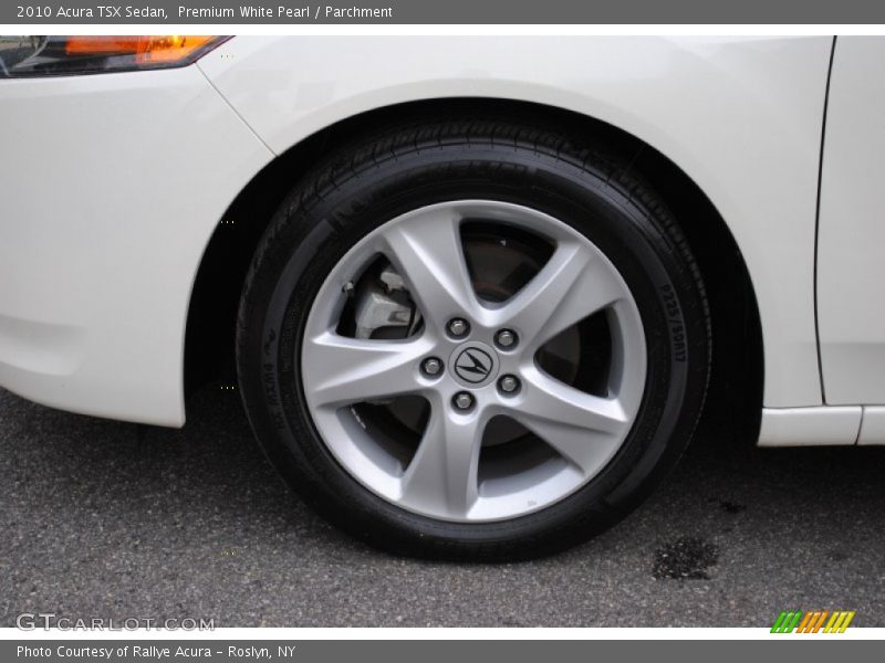 Premium White Pearl / Parchment 2010 Acura TSX Sedan
