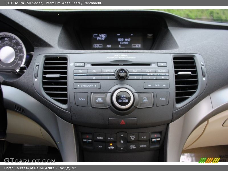 Premium White Pearl / Parchment 2010 Acura TSX Sedan