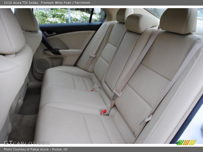 Premium White Pearl / Parchment 2010 Acura TSX Sedan