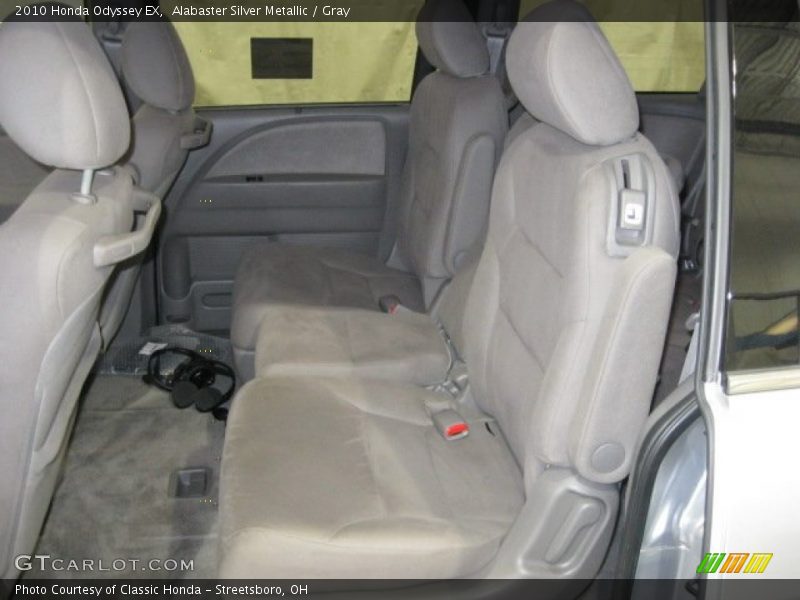 Alabaster Silver Metallic / Gray 2010 Honda Odyssey EX