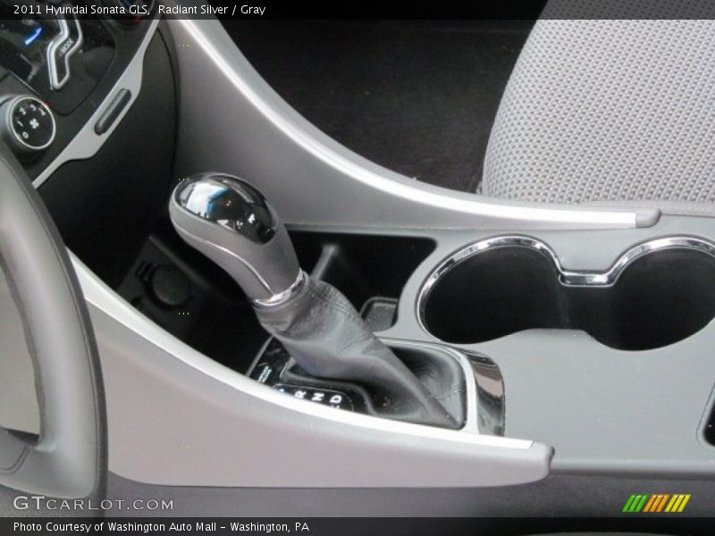 Radiant Silver / Gray 2011 Hyundai Sonata GLS