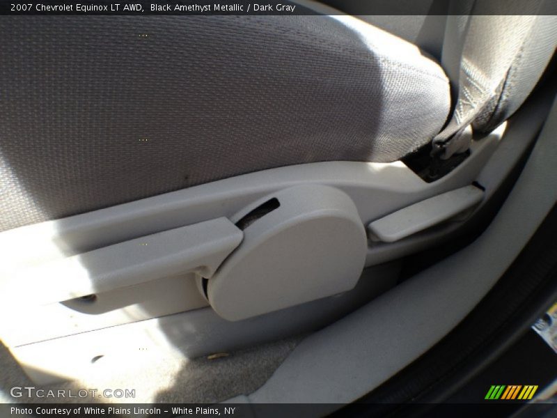 Black Amethyst Metallic / Dark Gray 2007 Chevrolet Equinox LT AWD